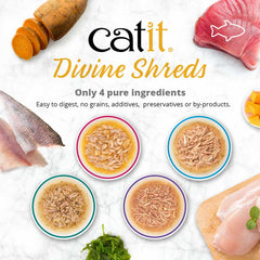 Catit Divine Shreds Tuna Variety Pack